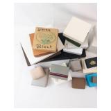 Used Assorted Jewelry Boxes & Cases - Varied Brands & Styles