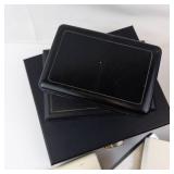 Assorted Jewelry Boxes & Cases - Leather, Wood & Cardboard, Mixed Brands & Sizes