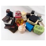 Jewelry Boxes Assortment - Mixed Sizes & Colors