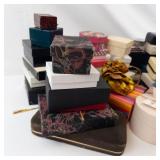 Jewelry Boxes Assortment - Mixed Sizes & Colors
