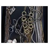 Assorted Costume Jewelry Lot - Necklaces, Rings, Bracelets & Pendants