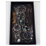 Turquoise & Bead Jewelry Lot - Bracelets, Necklaces, Beads & Accessories