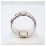 JRI Mexico Sterling Silver SPINNER Ring. Size 7.5.