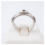 Sterling Silver Pinky Ring. Size 4.25.