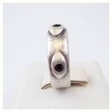 Sterling Silver Pinky Ring. Size 4.25.