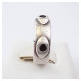 Sterling Silver Pinky Ring. Size 4.25.