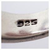 Sterling Silver Pinky Ring. Size 4.25.