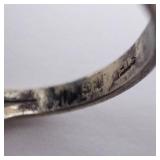 Sterling Silver Black Onyx Ring - Size 6