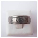 Quality Gold Titanium Ring - Size 6
