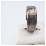 Quality Gold Titanium Ring - Size 6