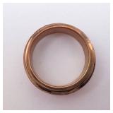 Spinner Ring - Rose Tone Sparkling, Size 6