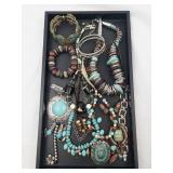 Boho Bead Costume Jewelry Collection - Mixed Metal Bracelets & Necklaces
