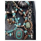 Boho Bead Costume Jewelry Collection - Mixed Metal Bracelets & Necklaces