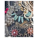 Costume Jewelry Assortment - Necklaces, Bracelets & Bead Strands
