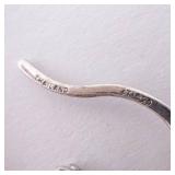 BN Sterling Silver Hoop Earrings