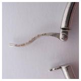 BN Sterling Silver Hoop Earrings