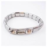 Swedish Charm Bracelet - NASA SeaWorld Florida Charms