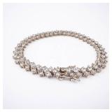Cubic Zirconia Tennis Bracelet