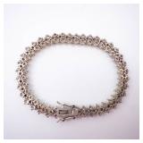 Cubic Zirconia Tennis Bracelet