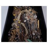 Assorted Costume Jewelry Collection: Necklaces, Chains, Bracelets & Pendants