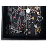 Assorted Jewelry Lot: Necklaces & Bracelets - Mixed Metals