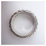 Algot Enevoldsen Heart by Heart Pandora Sterling Silver Ring - Size 8.5