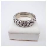 Algot Enevoldsen Heart by Heart Pandora Sterling Silver Ring - Size 8.5