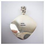 Suarti Lapis Lazuli Pendant - Sterling Silver 925 Indonesia