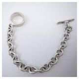 Tiffany & Co. 1997 1837 Collection 925 Sterling Silver Bracelet