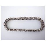 Ross Simons Bracelet - Sterling Silver Flower-Linked with Diamonds