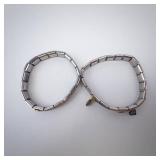 Italian Stainless Steel Charm Bracelets (Lot of 2)