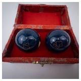 Baoding Stress Balls - Vintage Chinese Chiming Harmony (Lot of 2)