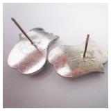 Georg Jensen Sterling Silver Earrings & Brooch Circa 1933-1934 Denmark 925