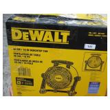 DeWalt DXF1616 - 16" 3-Speed Benchtop and Hanging Drum Fan - Works