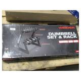 Weider Two Tier Dumbbell Rack - Black Metal NEW in BOX