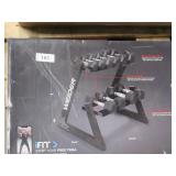 Weider Two Tier Dumbbell Rack - Black Metal NEW in BOX