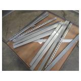 Adjustable Gray Metal Frame Built to Fit Onto Pallets - Perfect for Projects