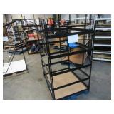 Adjustable Black Metal Frame Built to Fit Onto Pallets - Perfect for Projects