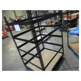 Adjustable Black Metal Frame Built to Fit Onto Pallets - Perfect for Projects