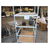 Adjustable White Metal Frame Built to Fit Onto Pallets - Perfect for Projects
