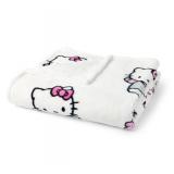 NEW Jay Franco Adult Licensed Silk Touch Throw, 60" x 70" - Hello Kitty