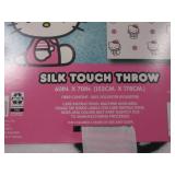 NEW Jay Franco Adult Licensed Silk Touch Throw, 60" x 70" - Hello Kitty