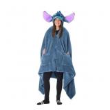 NEW Adult Licensed 43" x 81" Hooded Blanket - Disney