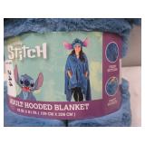 NEW Adult Licensed 43" x 81" Hooded Blanket - Disney