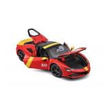 NEW Maisto Exclusive 1/18 Diecast Special Edition SF90 Stradale Assetto Fiorano - Red/Yellow