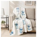 NEW Jay Franco Adult Licensed Silk Touch Throw, 60" x 70" - Stitch