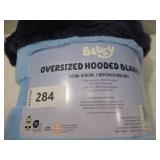 NEW Adult Licensed 43" x 81" Hooded Blanket - Bluey
