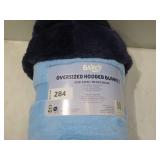 NEW Adult Licensed 43" x 81" Hooded Blanket - Bluey