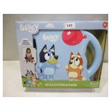 NEW Licensed Scoot Board with Light Up Wheels - Bluey