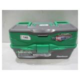 NEW Flambeau Outdoors 6383FTK Adventurer 3-Tray Tackle Box Kit, Complete Starter Fishing Tackle Kit with Hooks, Bobbers, Stringer, and More, Green